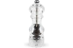 PEUGEOT - Moulin À Poivre Nancy 18 cm - Corps Transparent en Acryl