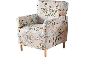 ELYSYSRL Funda de Sillón Chesterfield, Cubre Sofá de 1 Plaza Elásticas Lavable Universal Antideslizantes, Fundas Protector de Butaca Elegante para Dormitorio, Contador (Color : #5)