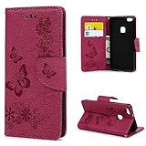 Huawei P10 Lite Hülle Case YOKIRIN Großer Schmetterling...