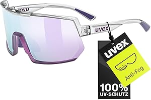 ‎UVEX Uvex sportstyle 235 - Sportbrille für Damen und Herren - 100% UVA-, B, C Schutz - druckfreier Sitz & perfekter Halt
