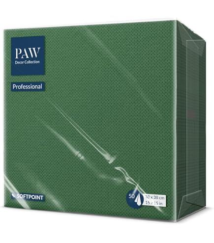 IKEA FANTASTISK Papierservietten Rot - 50 Stück, 40x40 Cm, 3-lagig & Saugstark