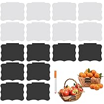 16 Porta Etichette In Vimini - Per Organizzare Dispensa, Scatole, Cassetti - Foto 7