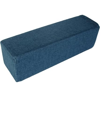 Long Traversin Rond En Lin Pour Canapé, Lit, Voiture, Bureau, Coussin De Soutien D'Accoudoir