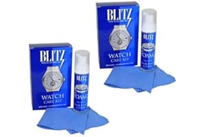 Blitz 20680 Uhrenpflegeset für Gold, Silber, Platin und Lederuhren, 2er-Pack