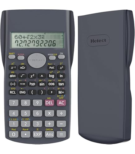 Casio FX-991 DE CW mit CalcCase-Schutztasche, Zirkelset blau,Folie,Buch, Garantie