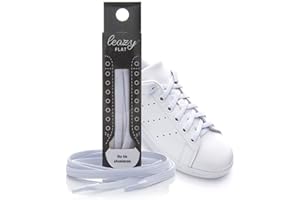 leazy Lacci Elastici Senza Nodo - Lacci Elastici Piatti Autobloccanti per Bambini & Adulti