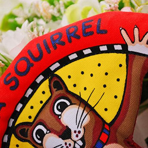 Cute-Pet-Dog-Frisbee-Puppy-Cat-Chew-Throw-Disc-Fun-Flyer-Training-Toys-Colorful-Red