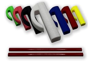 R-Satz Shop Zimmermannsstift Halterung inkl. 2 Bleistifte - Halter passend für Handwerker Velux Stift (Weiß)