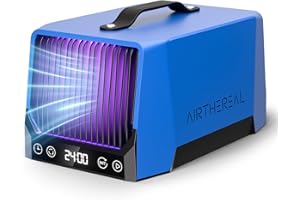 Airthereal DA25 Generator ozonu biurkowy, przenośny eliminator zapachów, wysoka wydajność 60 000 mg/h, do usuwania dymu, LZO i zapachów zwierząt