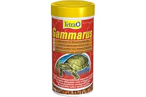 Tetra Gammarus karma dla żółwi – delikatnie suszona naturalna karma z całych raków potokowych, puszka 250 ml