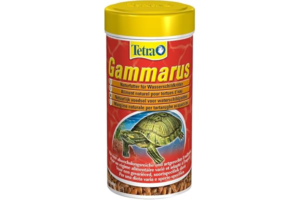 Tetra Gammarus, nourriture naturelle pour tortues d'eau, 250 ml