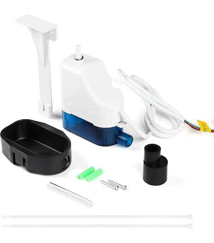Pompa Automatica Per Condensa 110-240V - Portata 24 L/h, Serbatoio 200ml, Altamente Silenziosa (<19dB), Per Climatizzatori Split