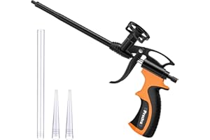 Pistola Per Schiuma Poliuretanica - Senza Bisogno Di Detergente, Rivestita In Teflon, Per Sigillature - Foto 9