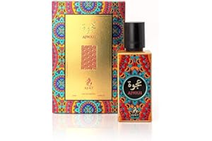 BUSINESS SQUARE BS AJWAD Attar Arabian de Dubai Eau De Parfum 60ml - Oriental Halal Fragrance in Bergamot, Litchi, Jasmine, Roses, Cinnamon, Cedar, Amber, Musk, Vanilla