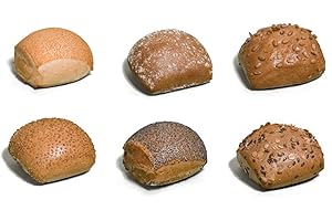 ‎VESTAKORN Vestakorn Handwerksbrötchen, 12x Party-Brötchen gemischt - frische Brötchen – Auswahl von 6 verschiedenen Handwerksbrötchen, 12 Stück, selbst aufbacken in 6 Minuten