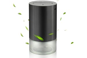 MEKOTRIN Car Essential Oil Diffuser, Waterless Car Air Fresheners Car Aromatherapy Diffuser 110ml with Timers Auto-Off Function Type-C Charging for Car, Office, Home (Touchscreen)