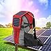 Produktbild H&Z USB Solar Lade Laptop Rucksack, 2000Mah Power Bank Für Iphone Ipad Ipods Android Smartphones Handys Tablets Digitalkameras Usw. 5V Geräte
