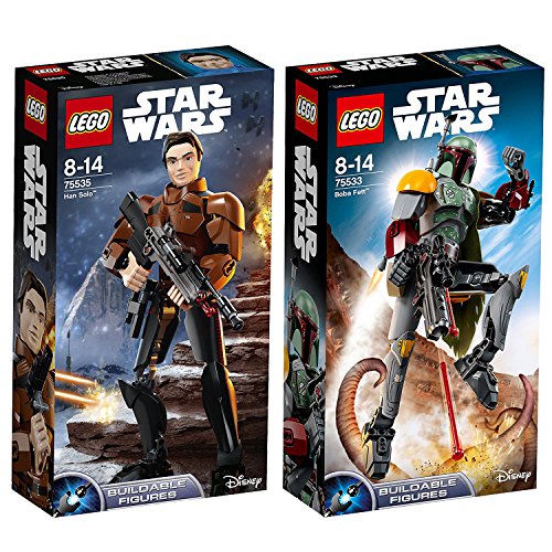 Preisvergleich Produktbild Lego Star Wars 2er Set 75533 75535 Boba Fett + Han Solo