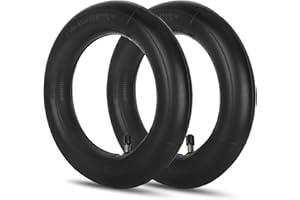 Natcoo Chambre à air 8,5 Pouces pour Trottinette Xiaomi, 2 mm Double Épaisseur, Résistante à l'usure, Amortissante, Chambre à air 8 1/2 x2 pour Xiaomi M365/Pro/Pro 2/1S/Essential/Mi 3, Pneus 50/75-6.1