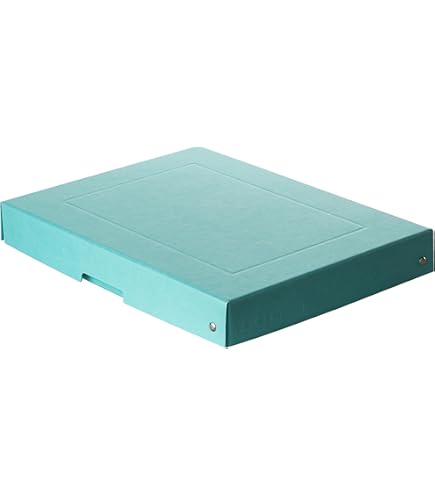 Originele FALKEN 5-pack PureBox pastel. Made in Germany. 100 mm hoog DIN A4 op kleur gesorteerd. Opbergdoos met deksel van stevig karton Vegan geschenkdoos transportdoos doos multifunctionele doos