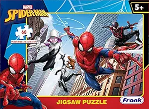 Frank Marvels Spider-Man 60 Pieces Puzzle for 5 Year Old Kids and Above