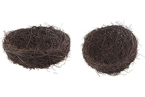 Emours Vogelnester, gewebt, natürlich, 2 Stück