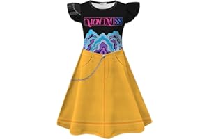 GENERIC K_pop D-Demons H-Hunters Girls Halloweens Cosplay Costumes Ruffle Sleeves Dance Wear Princess Dress