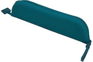 Legami - Astuccio in Morbido Silicone, 20x5 Cm, Petrol Blue