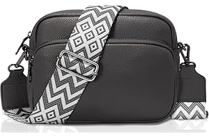 GASSDA Umhängetasche Damen Kleine Handtasche Damen PU Leder Crossbody Bag Damen Moderne Taschen mit Abnehmbarem Schultergurt