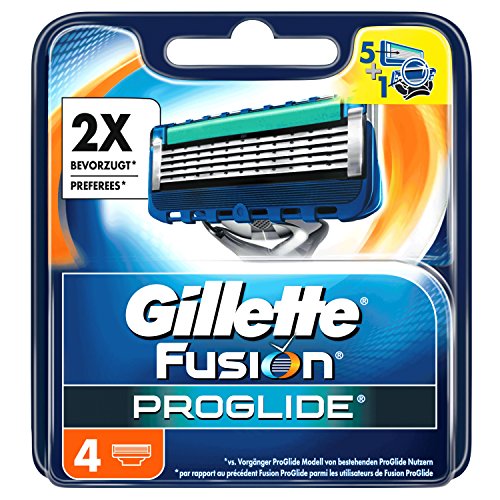 Gillette Fusion ProGlide Rasierklingen für Männer 4 Stück