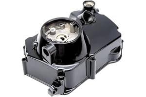 Akozon Motorcycle Right Side Engine Motor Case Casing Cover Manual Clutch Cap for 50cc 110cc 125cc ATV