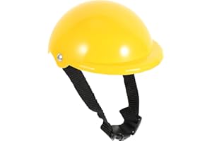 HOUSOUTIL Haustier Lustiger Hut Hund Sicherheitshut Hündchen Kätzchen Helm Kleiner Hundehelm Hund Schutzhelm Helm Für Hunde Helm Der Französischen Bulldogge Urlaub Abs Kopfbedeckung