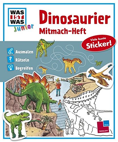 Download <br /><br />Mitmach-Heft Dinosaurier: Dino-Rätsel, Sticker, Ausmalseiten, Erstlesegeschichte Download Mitmach-Heft Dinosaurier: Dino-Rätsel, Sticker, Ausmalseiten, Erstlesegeschichte