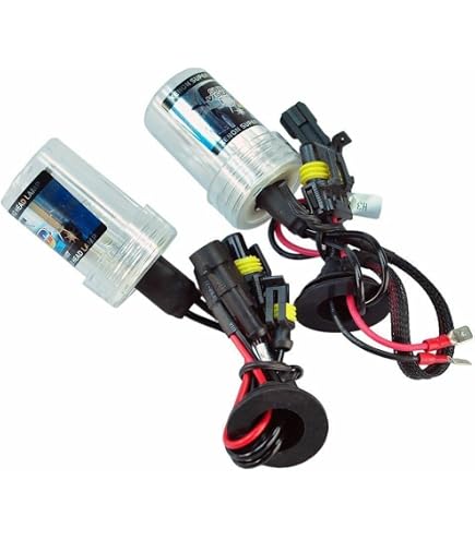 Ampoules Phare Xénon Miyinla H7 100W 6000K - Lot De 2, Pour Voiture, Blanc Lumineux
