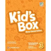 Kid's Box New Generation English for Spanish Speakers Level 3 Activity Book with Home Booklet and Digital Pack (CAMBRIDGE)