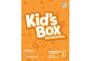Kid's Box New Generation English for Spanish Speakers Level 3 Activity Book with Home Booklet and Digital Pack (CAMBRIDGE)