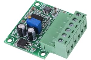 WALFRONT 0-10KHz bis 0-10V Frequenz zu Spannungswandler Modul F/V Digital zu Analogplatine zum Schalten von SPS und Frequenzumrichter