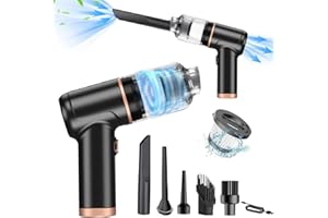 WHJC Akku Handstaubsauger 12000Pa 120W Auto Kabellos Handstaubsauger Nass & Trocken Mini Staubsauger für den Auto,Haus,Küche,Tierhaare