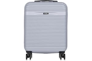 OCHNIK Walizka mała | Twarda obudowa | Materiał: ABS | Kolor: szary | Rozmiar: S | Wymiary: 55x40x20 cm | Pojemność: 33 l | 4 kółka
