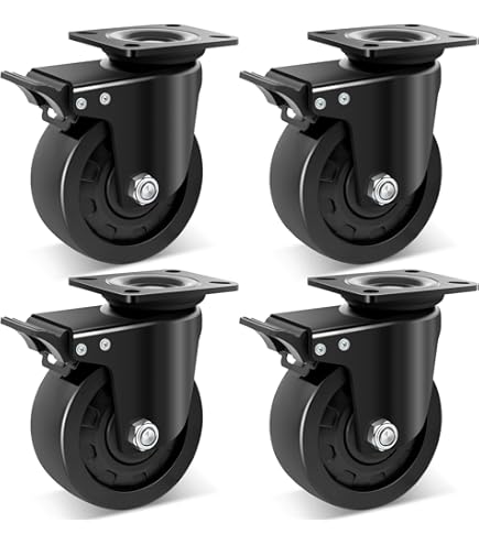 Tente Dubbele zwenkwielen - 4031582302738 | Wieldiameter: 75 mm