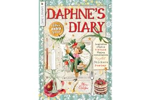 Daphne's Diary Magazine #8 2025 (FRANÇAIS) | Cahier de travaux d'artisanat créatif | Magazine-journal interactif pour la pleine conscience, la peinture, l'art, la cuisine, les voyages |