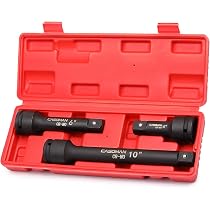 Adaptador De Extensión De Impacto 1/2" Hembra A 3/4" Macho - CR-MO, 50 Mm, Para Herramientas Neumáticas