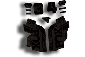 CUAC REVOLUTION Pegatinas Horquillas Compatible con Fox 34 Factory Step Cast 2021 Bicicleta Ciclismo