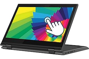 ‎LENOVO Lenovo Chromebook 300e 2 in 1 Touchscreen Laptop, 11.6 Zoll (1366x768), Intel Celeron N4020, 4GB RAM, 32GB SSD, Japanische Tastatur, Chrome OS (Generalüberholt)