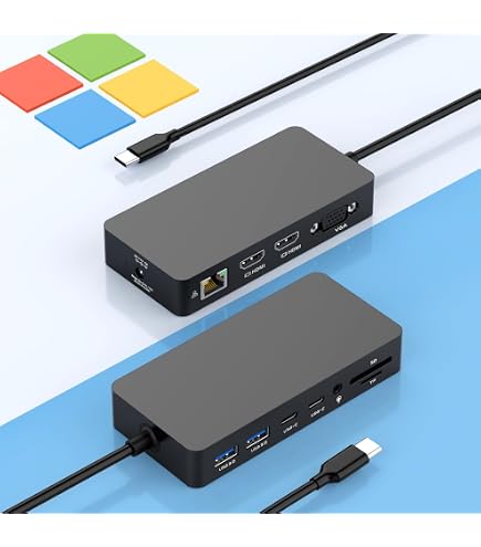 Dock Surface USB4 EP2-20012 Con HDMI 2.1, Dual 4K A 60Hz, 65W E Porta Ethernet