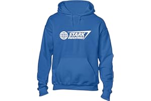Crown Designs Stark Industries Super Hero Movie & Comic Book Fan Gift Unisex Hoodies for Men, Women & Teenagers