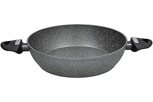 Tognana WI7583VAMNF Tegame 2 Manici Mythos, Alluminio, Grigio, 0