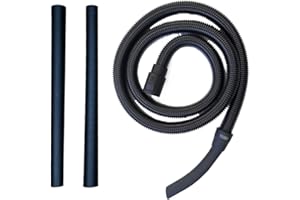 Donkivvy Poignée de tuyau complète + tube d'extension pour aspirateur Karcher WD2 MV2 MV3, avec tubes d'extension de tuyau d'aspiration