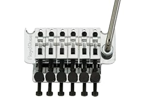 Floyd Rose FRT100K ROSE ORIGINAL TREMOLO - Cromado, 20,32 x 12,45 x 6,86 cm, 28,35 gramos