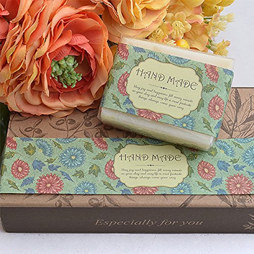 Wakehurst Wrap Papier Etiketten Seife Verpackungsmaterialien für Hand gemacht Seifenkisten Taschen 20 Blätter (Gänseblümchen) - 6